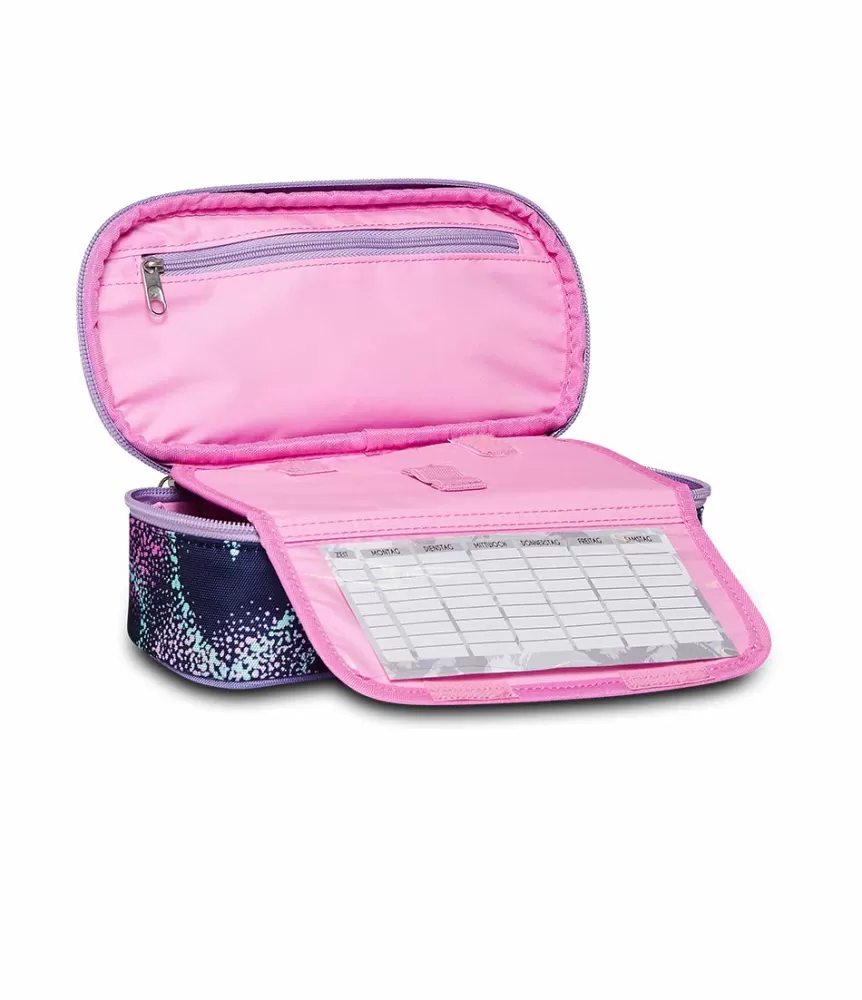 Clearance Seven Pencil Case ® Round Plus Big - Shading Heart
