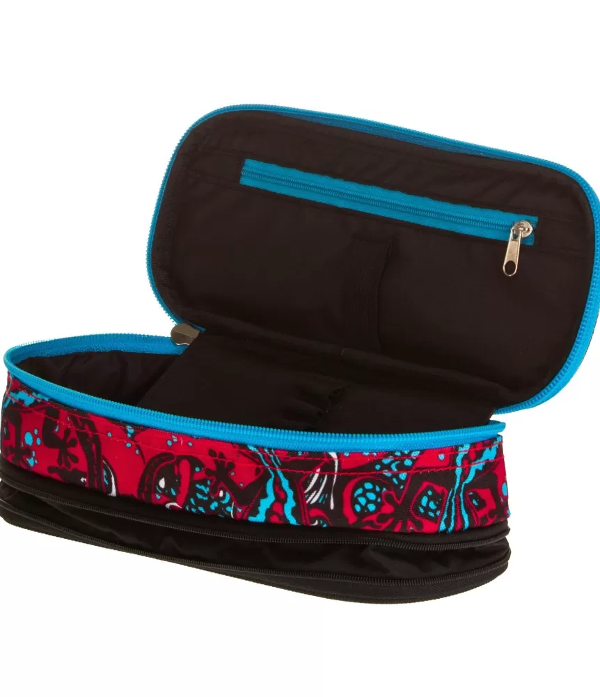 Sale Seven ® Pencil Bag Round - Expandable - Reptil -