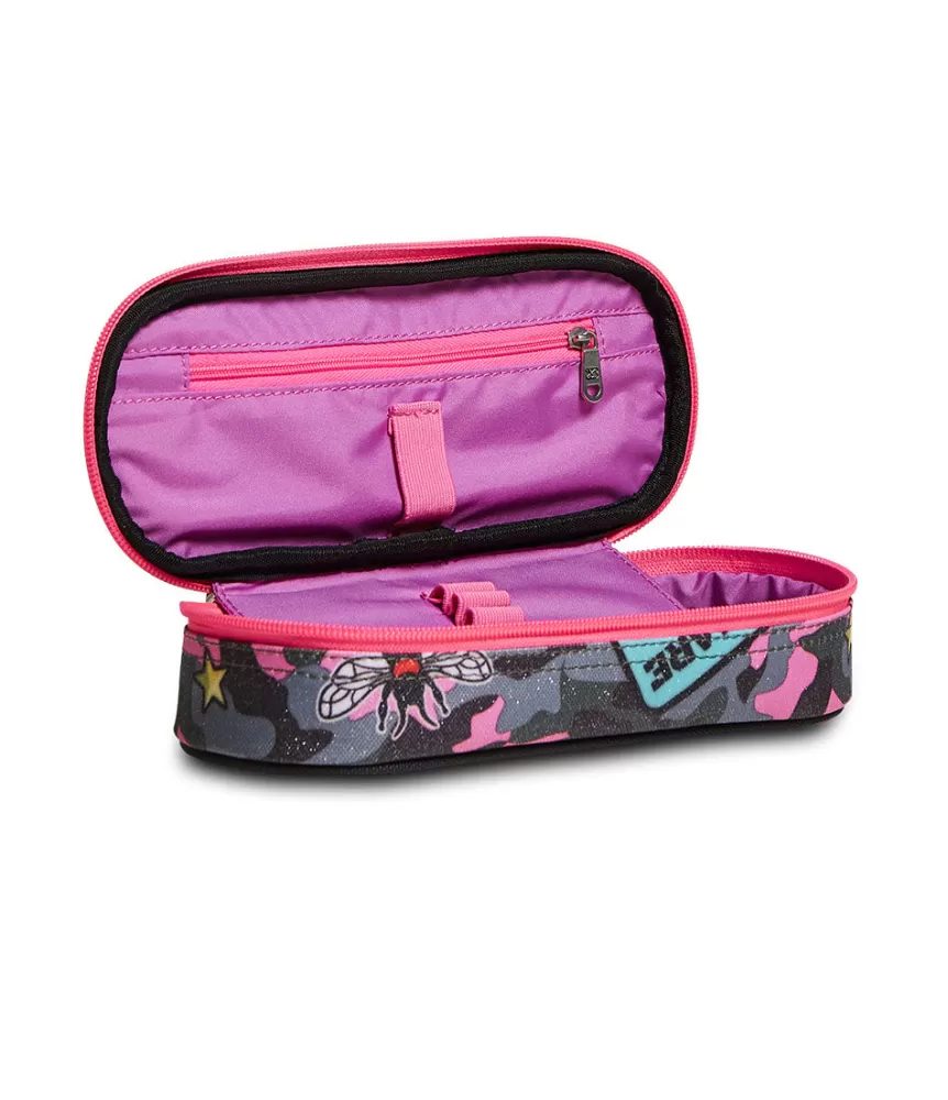 Sale Seven ® Round Plus Pencil Bag - Camoulove Girl
