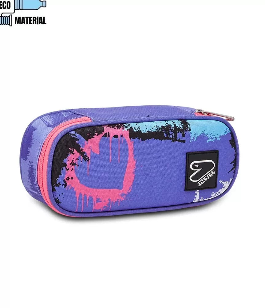 Cheap Seven ® Round Plus Pencil Bag - The Double Flashing Color