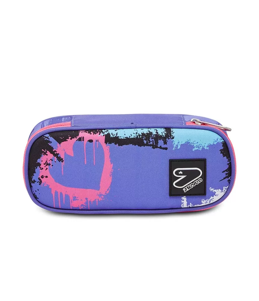Cheap Seven ® Round Plus Pencil Bag - The Double Flashing Color