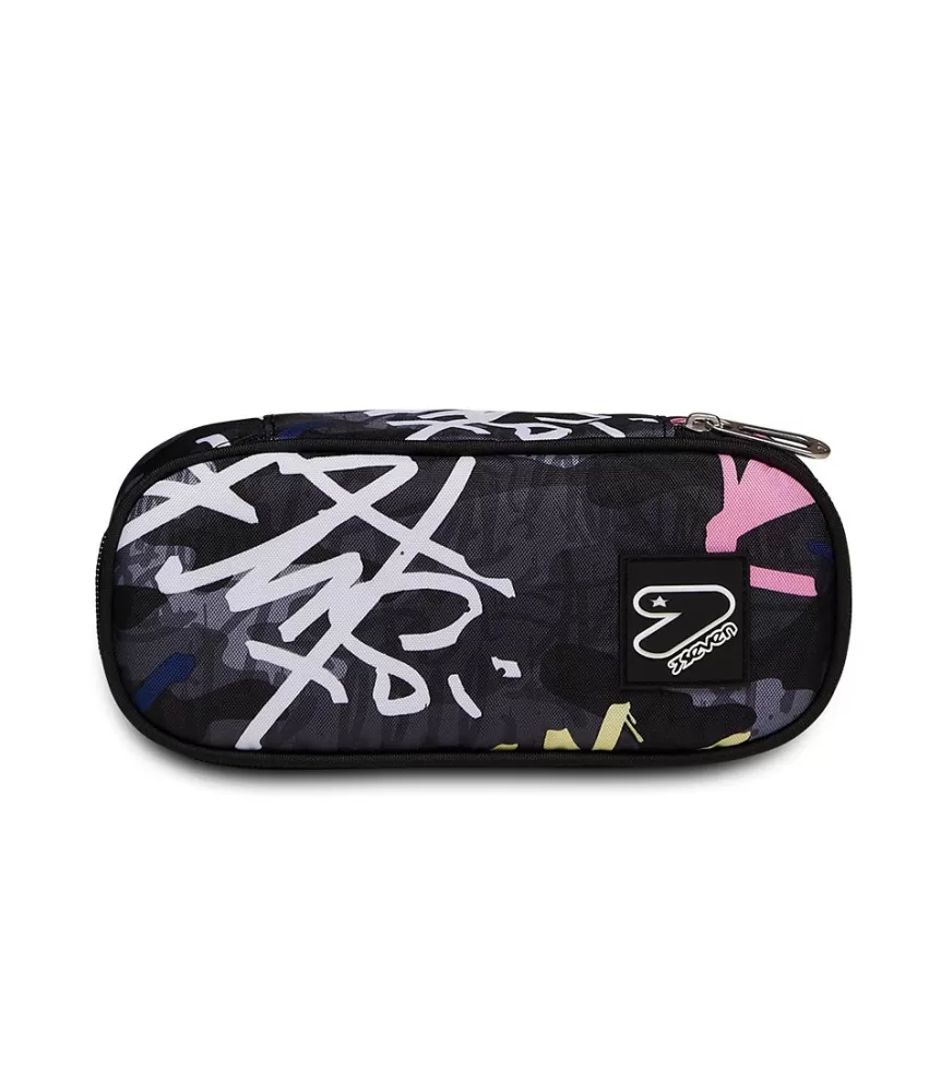 Clearance Seven ® Round Plus Pencil Bag - The Double Marked