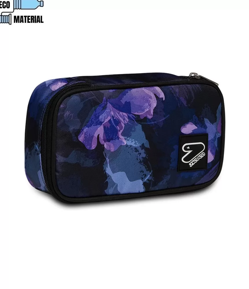Online Seven ® Round Plus Pencil Bag Big - The Double Floras