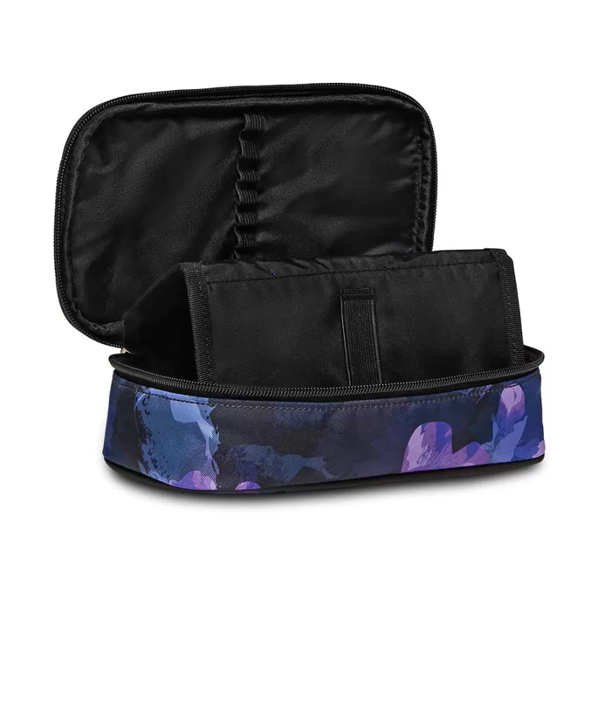 Online Seven ® Round Plus Pencil Bag Big - The Double Floras