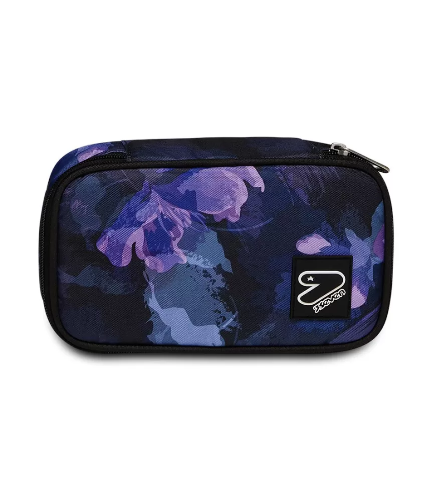 Online Seven ® Round Plus Pencil Bag Big - The Double Floras