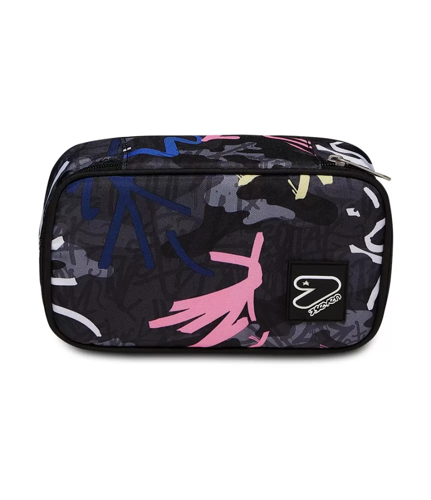 Discount Seven ® Round Plus Pencil Bag Big - The Double Marked