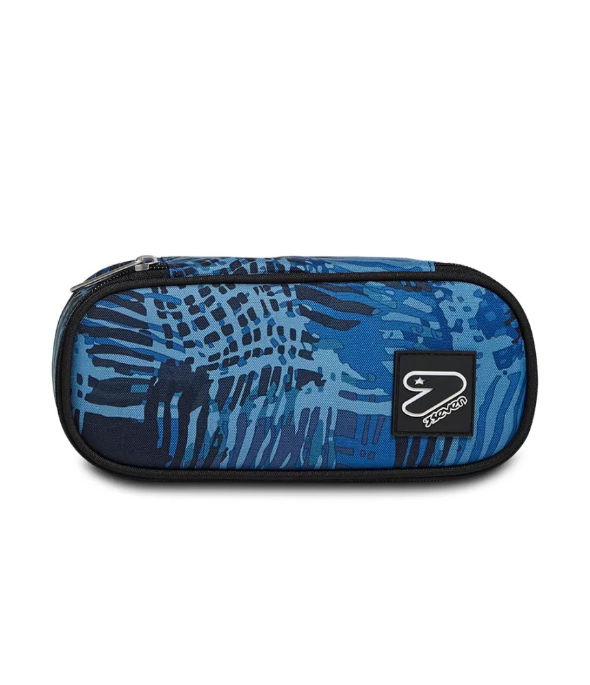 Online Seven ® Round Plus Pencil Bag The Double Blending Blue