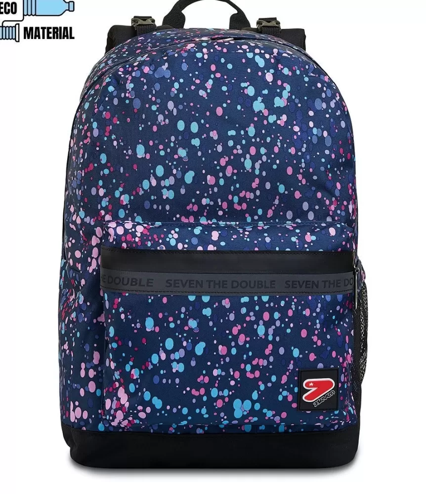 Clearance Seven ® The Double Backpack - Color Spots