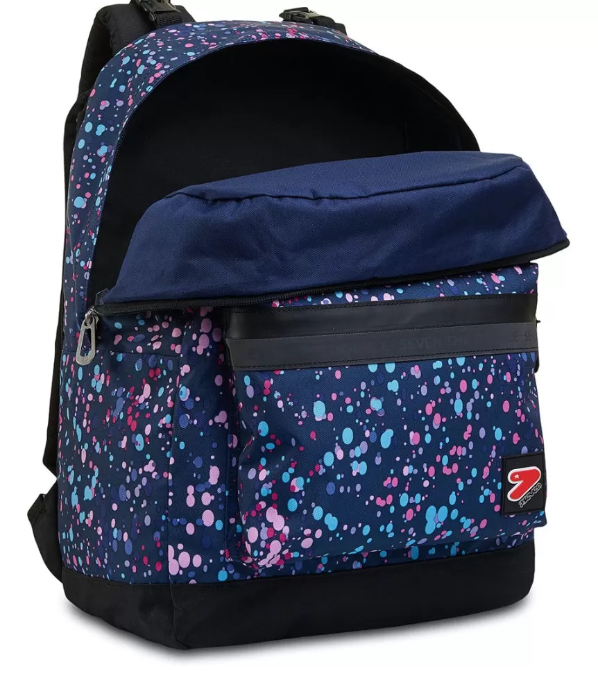 Clearance Seven ® The Double Backpack - Color Spots
