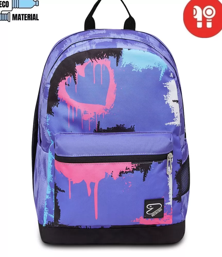 New Seven ® The Double Backpack With Earphones Wireless - The Double Flashi