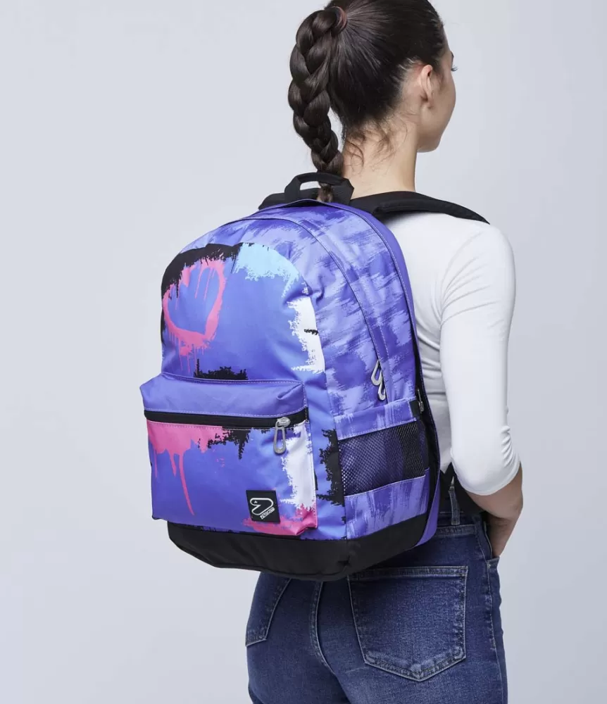New Seven ® The Double Backpack With Earphones Wireless - The Double Flashi