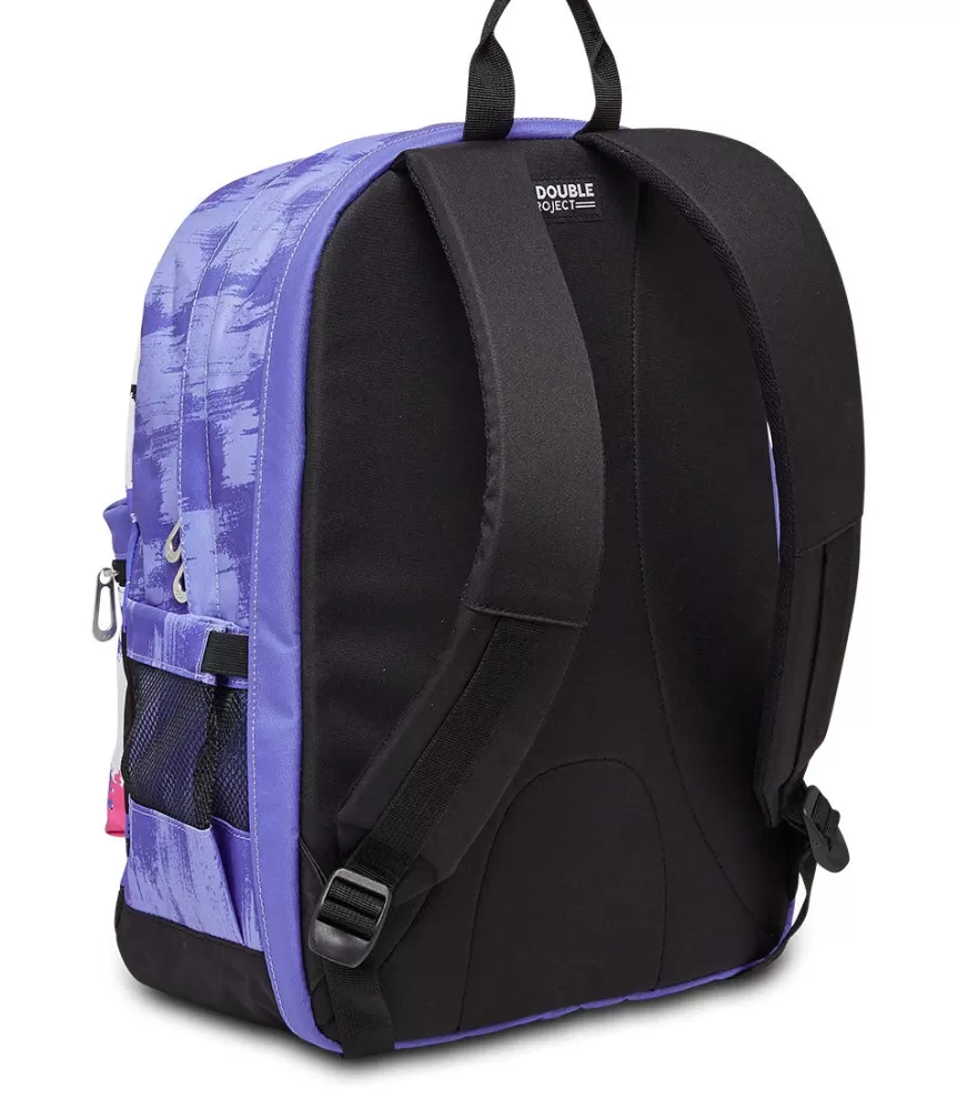 New Seven ® The Double Backpack With Earphones Wireless - The Double Flashi