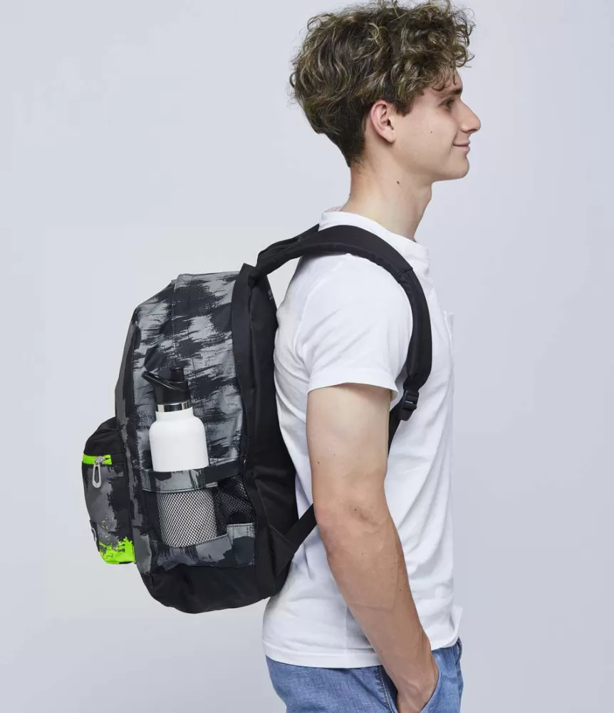 Clearance Seven ® The Double Backpack With Earphones Wireless - The Double Spray