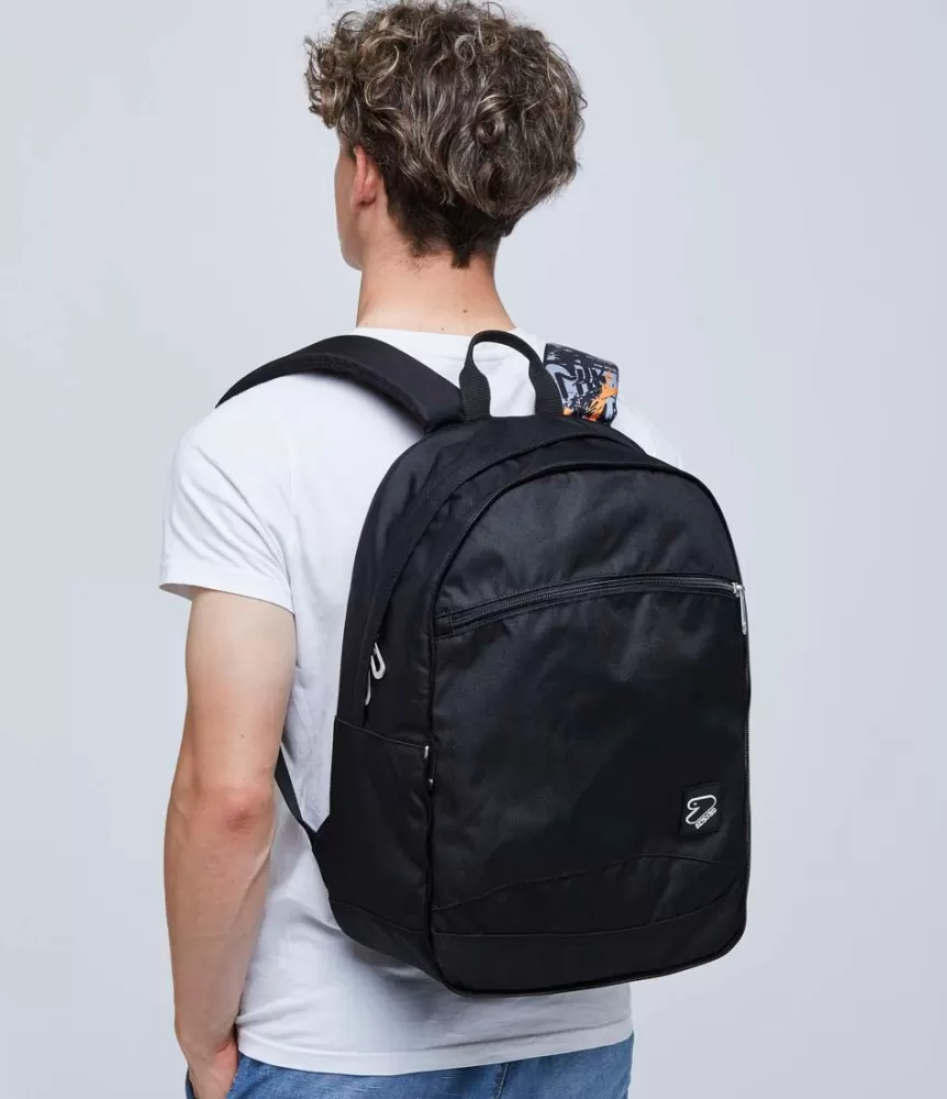 Store Seven ® The Double Pro Xxl Reversible Detach - Backpack With Earphones