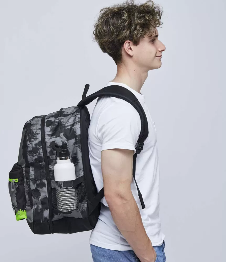 Discount Seven ® The Double Pro Xxl Reversible Detach - Backpack With Earphones