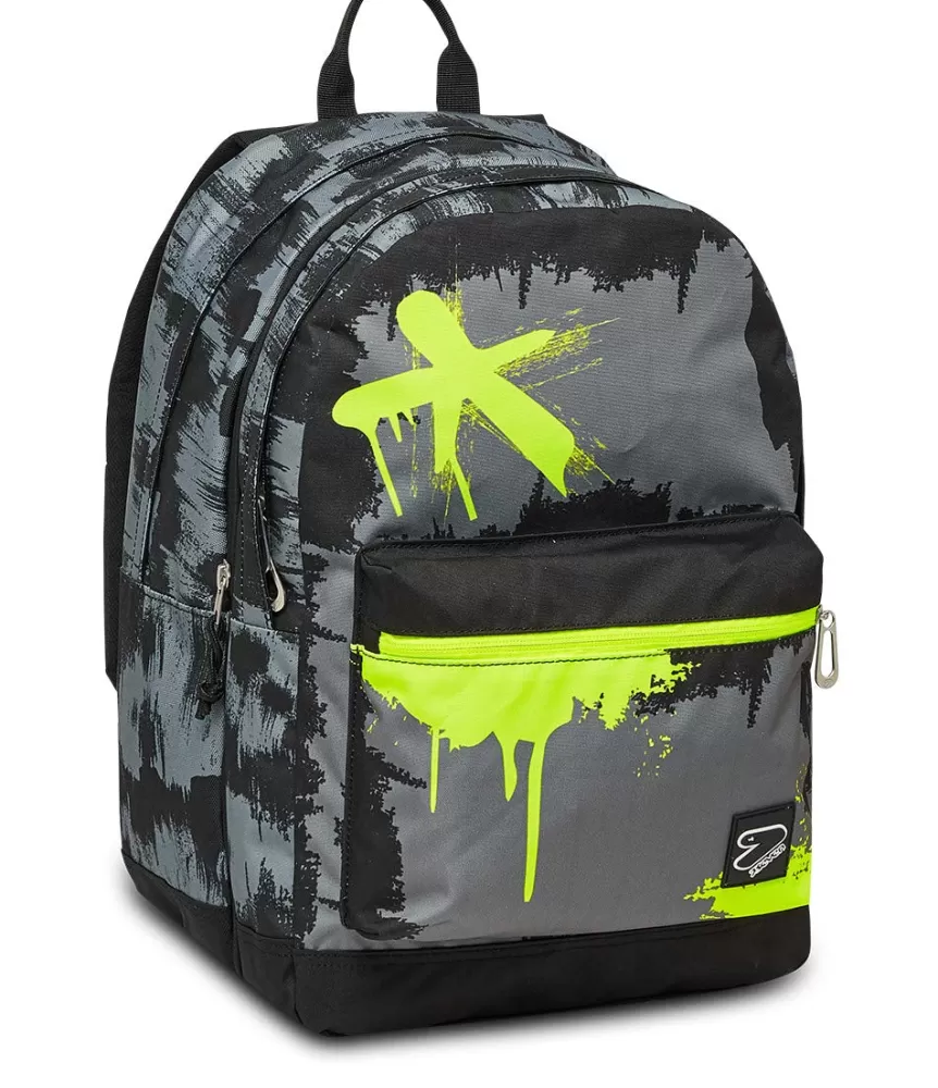 Discount Seven ® The Double Pro Xxl Reversible Detach - Backpack With Earphones