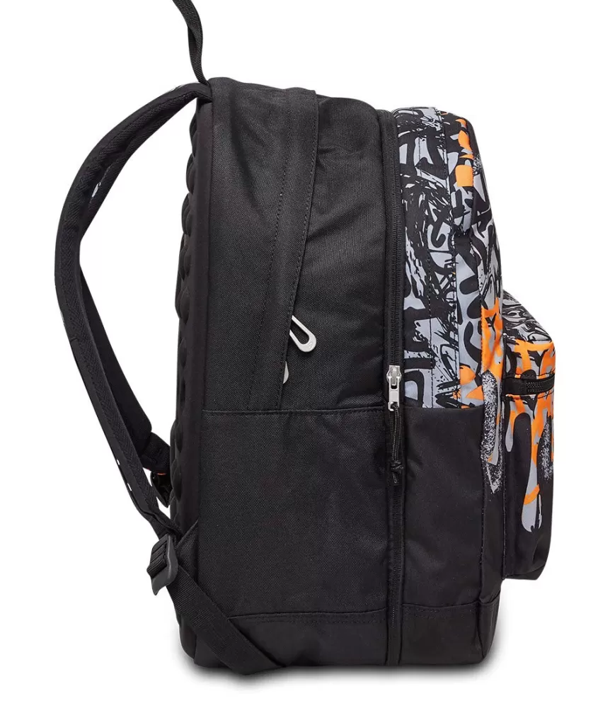 Store Seven ® The Double Pro Xxl Reversible Detach - Backpack With Earphones