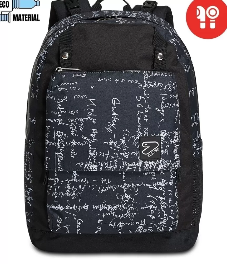 Store Seven ® The Double Reversible Backpack With Wireless Earphones